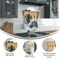 Flash Furniture 24" Bamboo Wall Mount Shelf with Hanging Hooks HFKHD-GDIS-CRE8-042315-GG - alternate 2